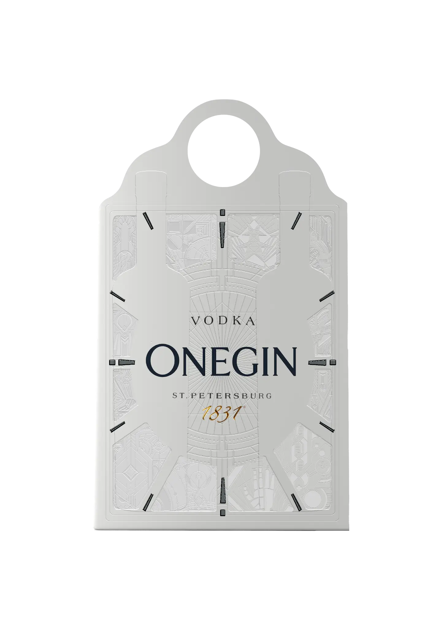 Onegin vodka gift packaging